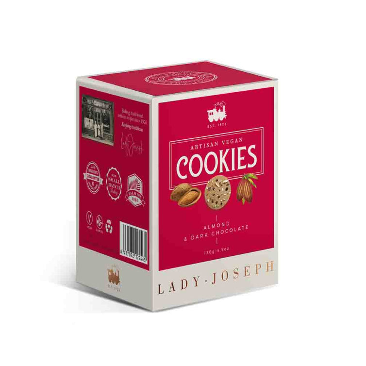 LADY JOSEPH Cookies de chocolate negro y almendras