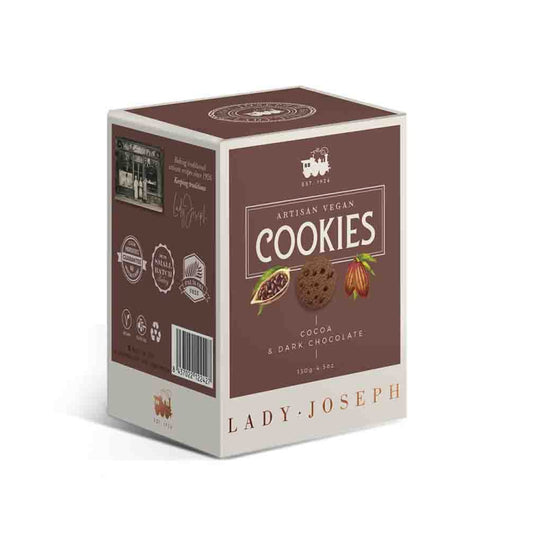 LADY JOSEPH Cookies de cacao y chocolate negro