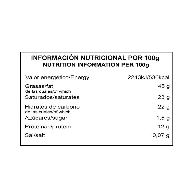 Sierra Nevada Tableta chocolate negro 54% con almendras sin azúcar